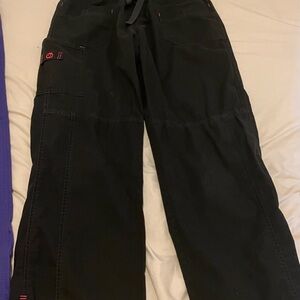 (2) Mp Women's Black Wide-Leg Cargo Scrub Bottoms!Accepting Offers/Bundle Deals!